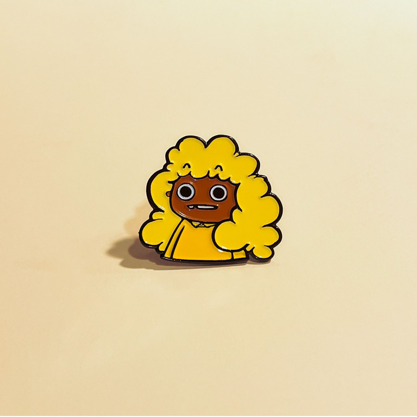 LIMITED EDITION: Macchiato Blank Stare Enamel Pin