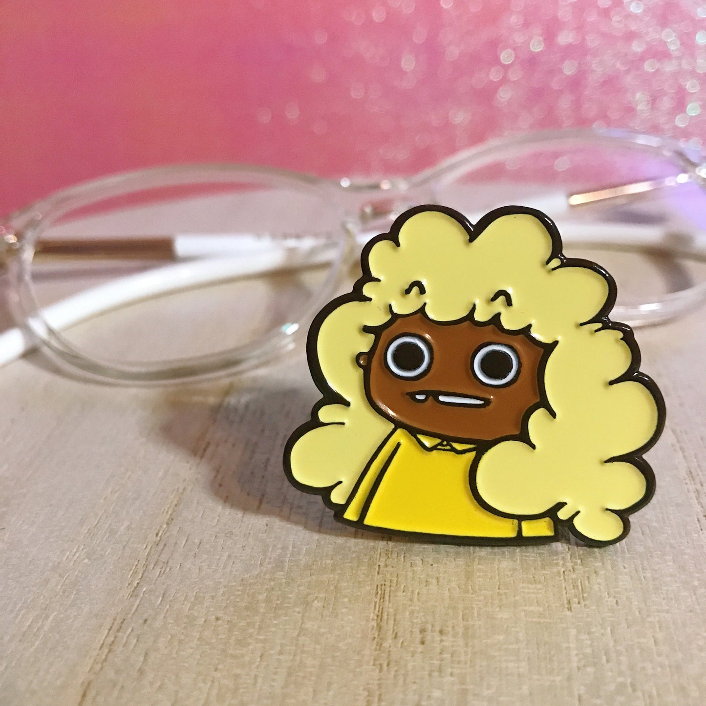 LIMITED EDITION: Macchiato Blank Stare Enamel Pin