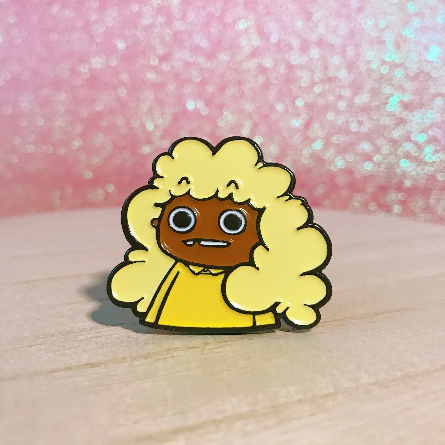 LIMITED EDITION: Macchiato Blank Stare Enamel Pin